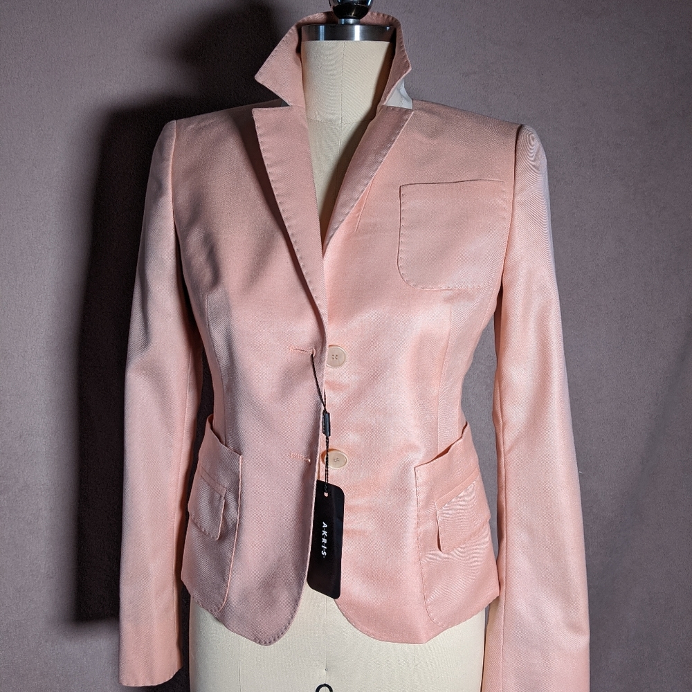 Jacket. Soft peach color. Size like XS, but fits S